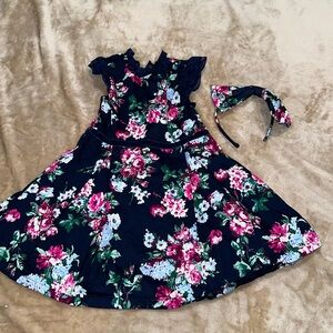 Janie & Jack Girls Dress with Headband